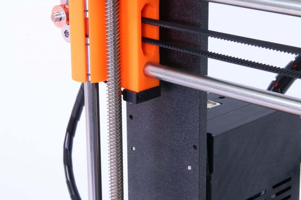 Prusa i3 MK2 enstop mount and RAMBo mini cover in the background 