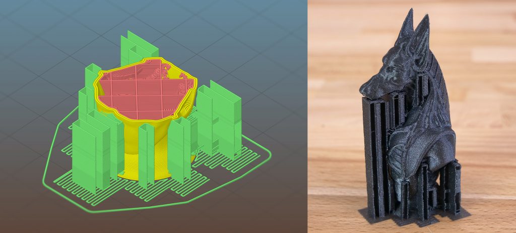 How to create custom overhang supports in Meshmixer - Original Prusa 3D ...