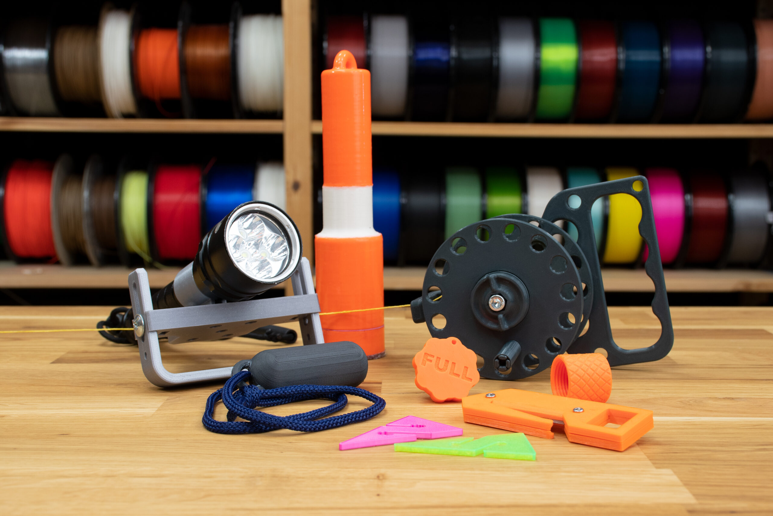 Let's print and dive! Cool diving gadgets for everyone Original Prusa 3D Printers